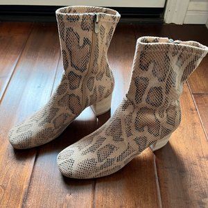 Silent D Cabre Tan Snake Boot